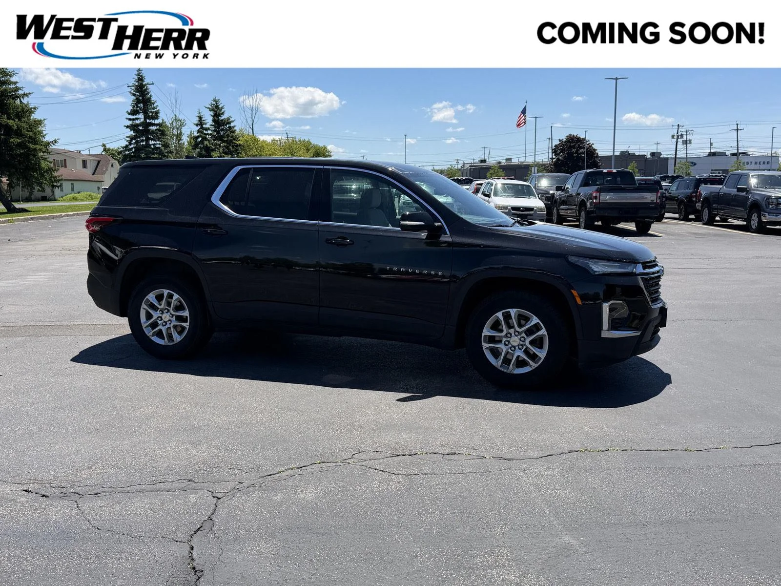 Used 2023 Mosaic Black Metallic Chevrolet LS image 1