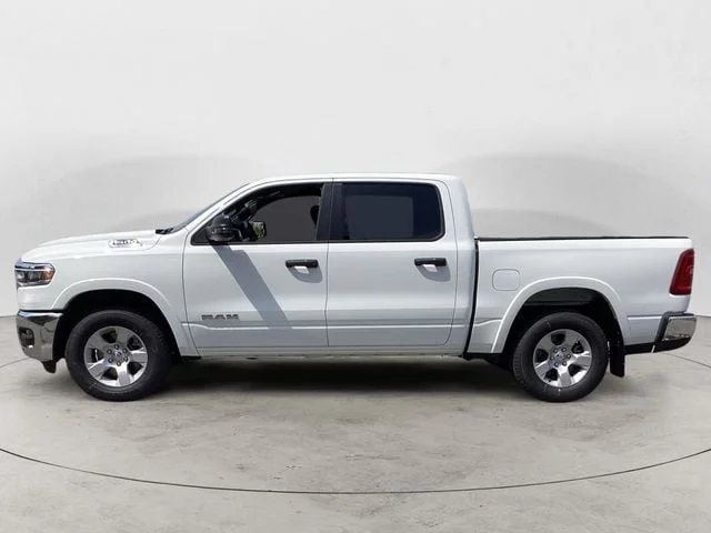New 2026 Bright White Clearcoat Ram BIG HORN CREW CAB 4X4 5