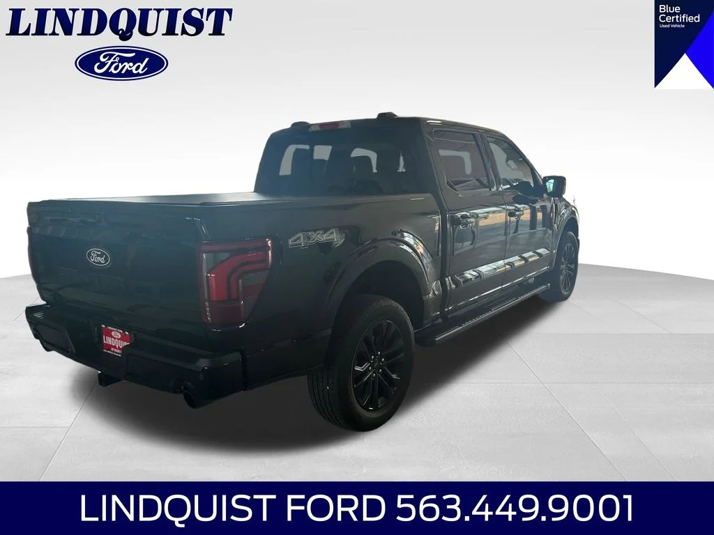 Certified Used 2024 Black Metallic Ford Lariat image 5