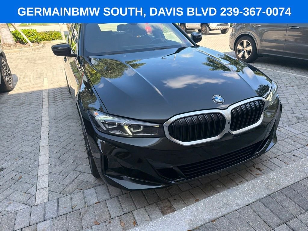Used 2024 Black Sapphire Metallic BMW 330i xDrive image 25
