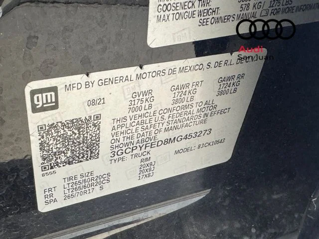 Used 2021 Black Chevrolet LT Trail Boss image 39