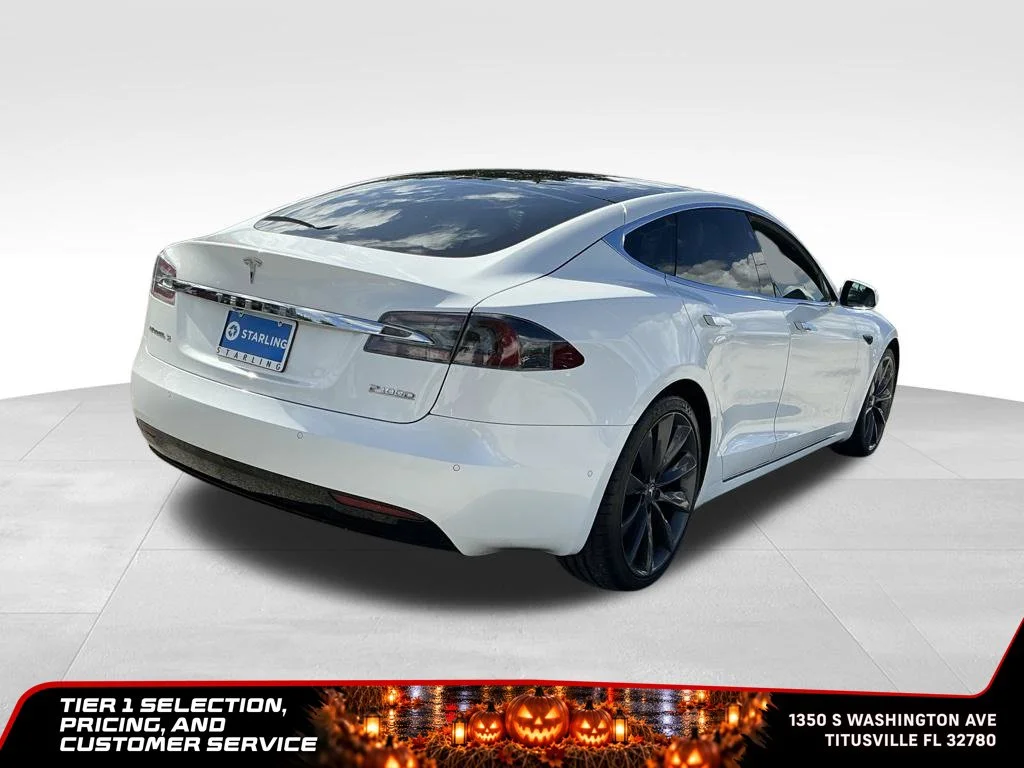 Used 2017 White Tesla 100D image 6