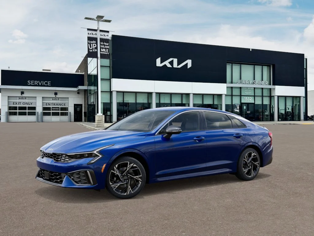 New 2026 Yacht Blue Kia GT-Line AWD image 3