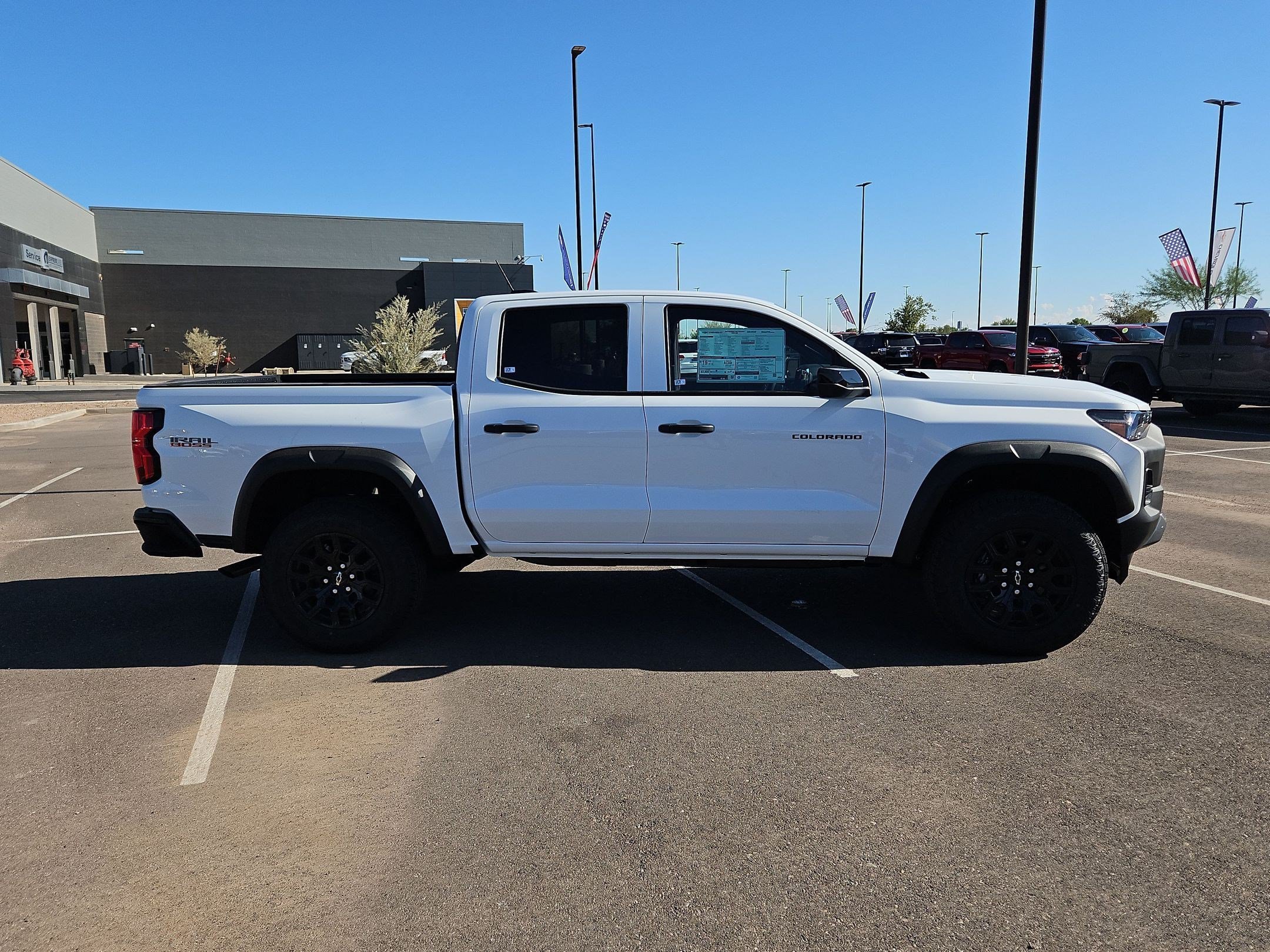 New 2026 Summit White Chevrolet Trail Boss image 8