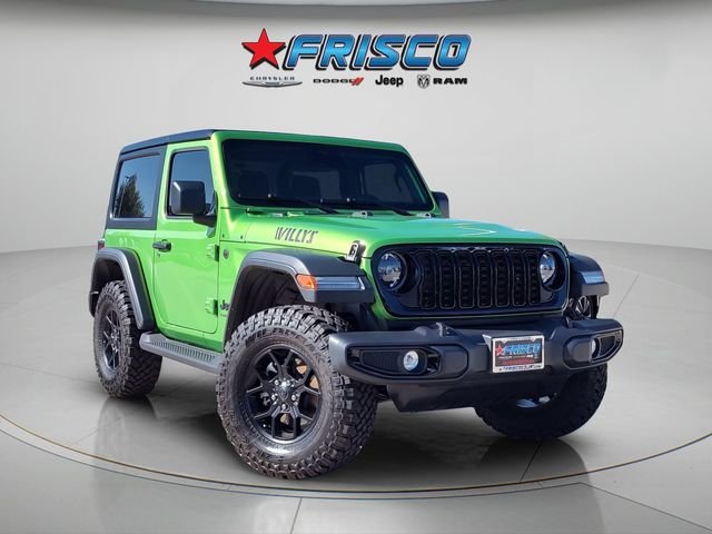 New 2026 Jeep Wrangler Willys 2-door in Frisco #TW197665 | Frisco