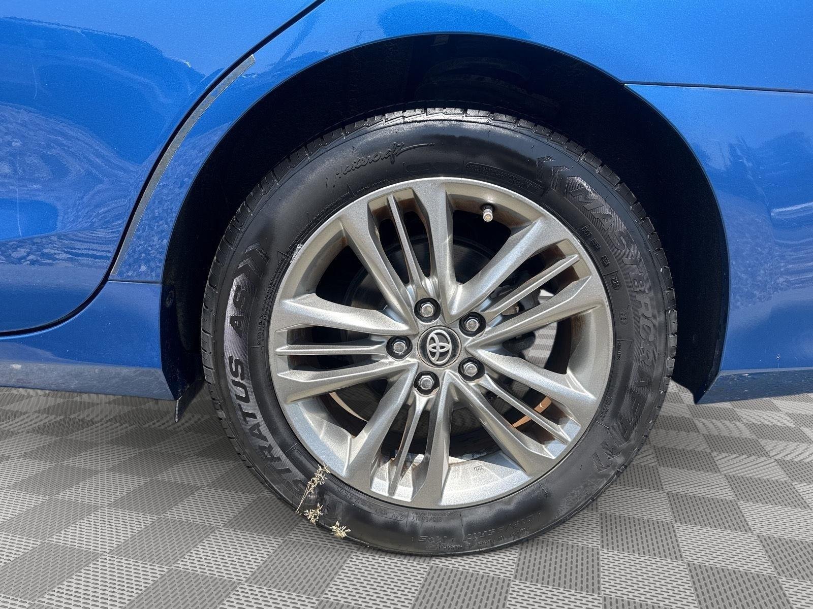 Certified Used 2017 Blue Streak Metallic Toyota SE image 8