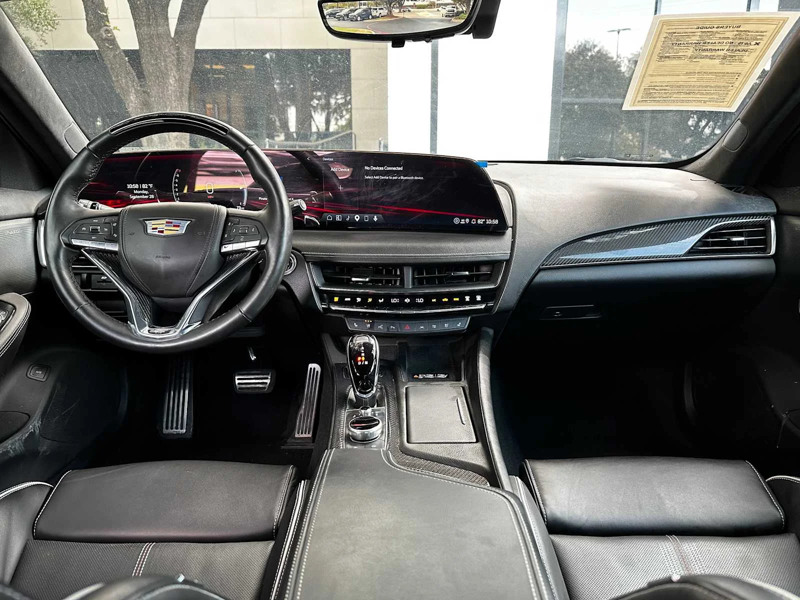 Certified Used 2025 Summit White Cadillac V-Series Blackwing image 18