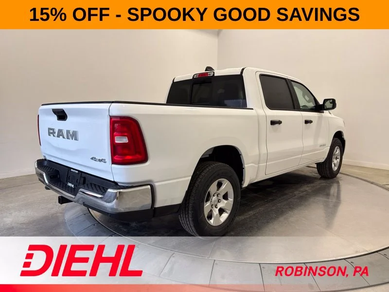 New 2026 Bright White Clear-Coat Exterior Paint RAM Tradesman image 7