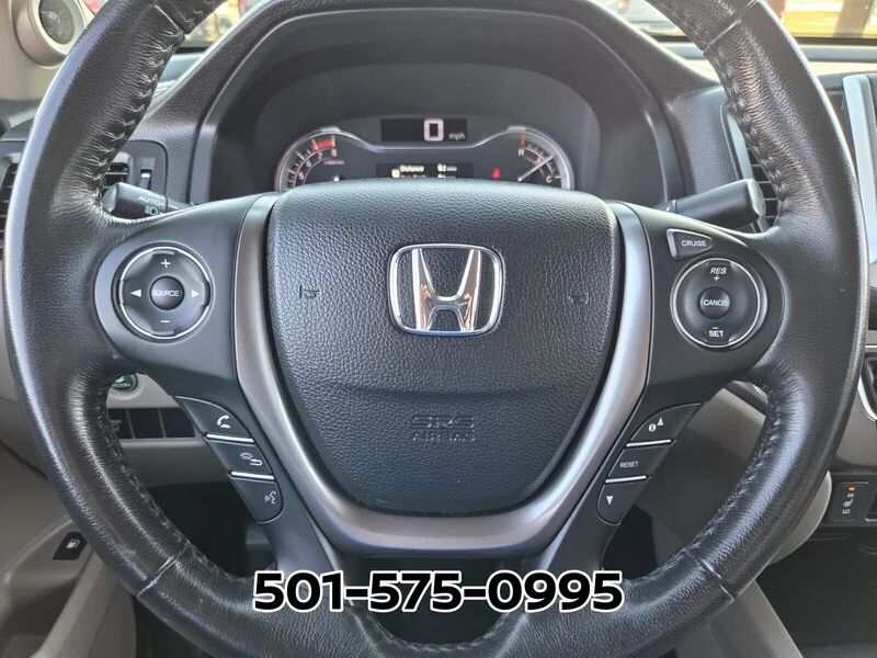 Used 2017 Deep Scarlet Pearl Honda RTL 4x4 Crew Cab 5.3