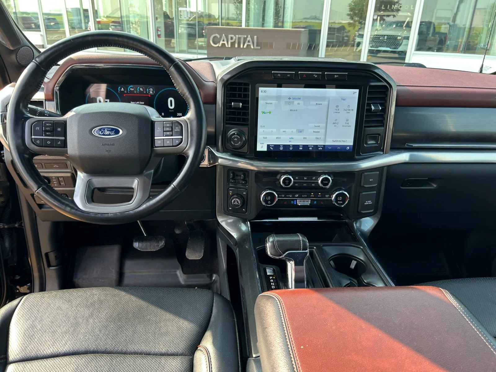 Used 2021 BLACK Ford LARIAT SuperCrew image 20