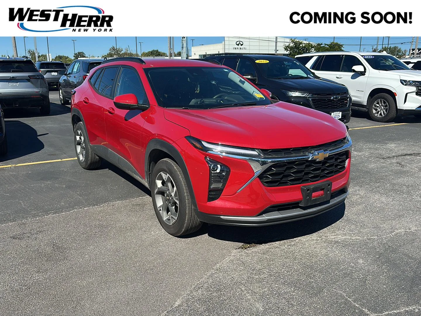 Used 2026 Apex Red Chevrolet LT image 1