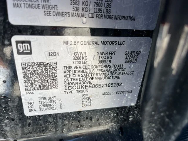 Used 2025 Black Chevrolet RST image 13