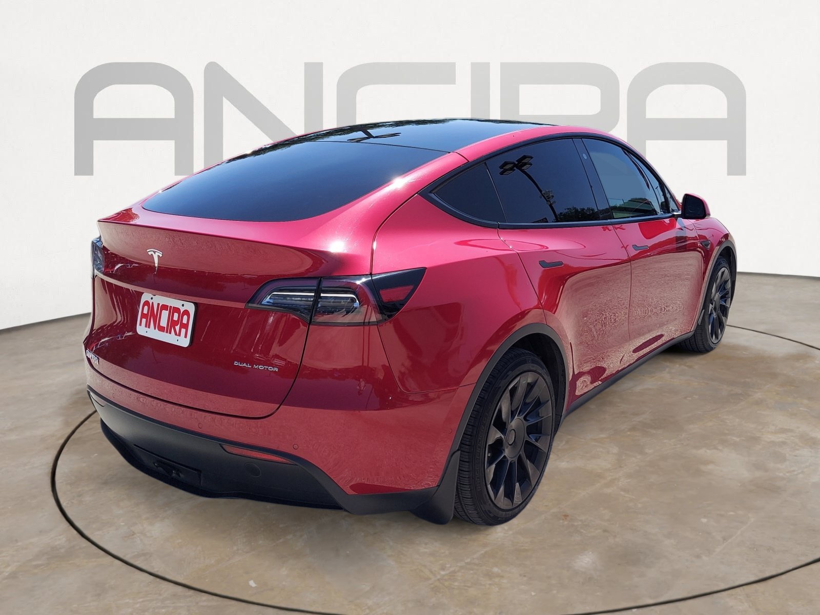 Used 2020 Red Multi-Coat Tesla Long Range image 9