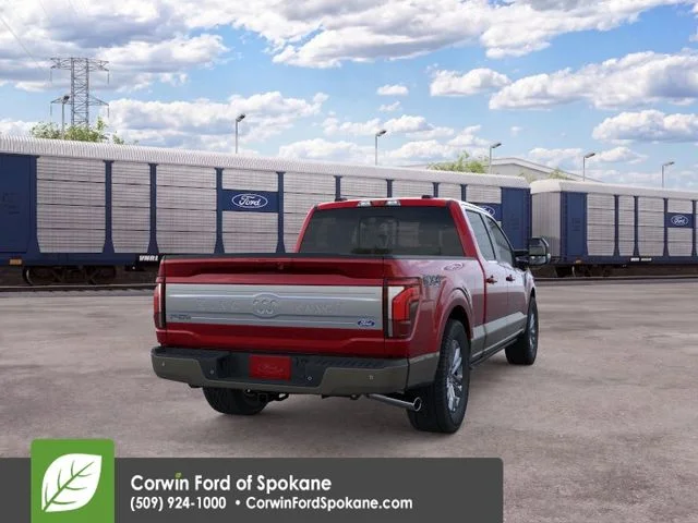 New 2026 Ruby Red Metallic Tinted Clearcoat Ford King Ranch image 9