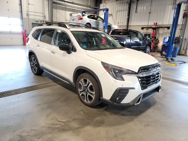 Used 2024 Crystal White Pearl Subaru Touring image 1