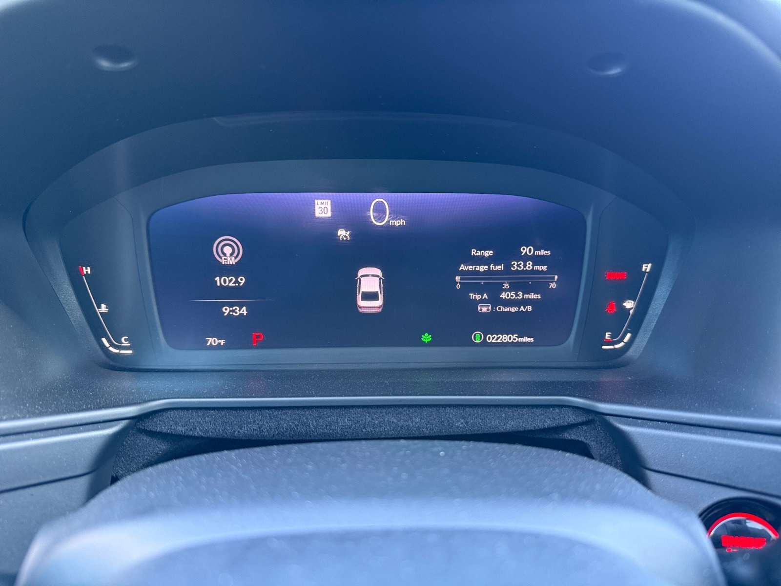 Used 2024 Blue Honda EX image 11