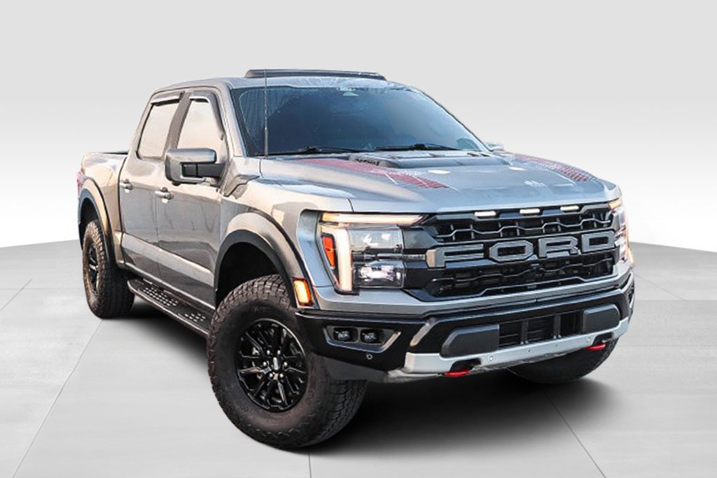 Used 2024 Gray Metallic Ford Raptor image 2