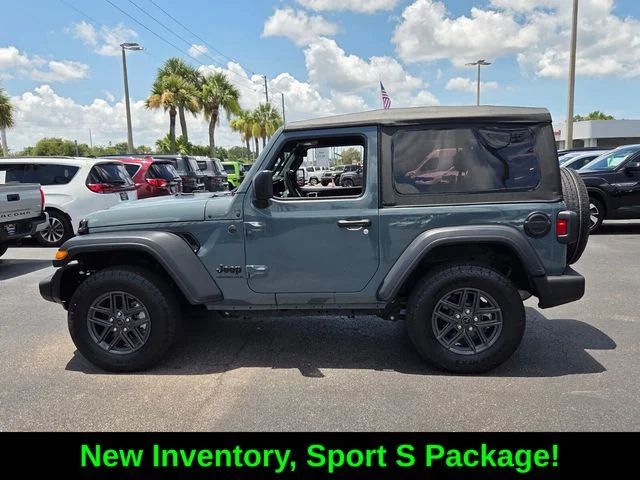 Certified Used 2025 Gray Jeep Sport S image 4