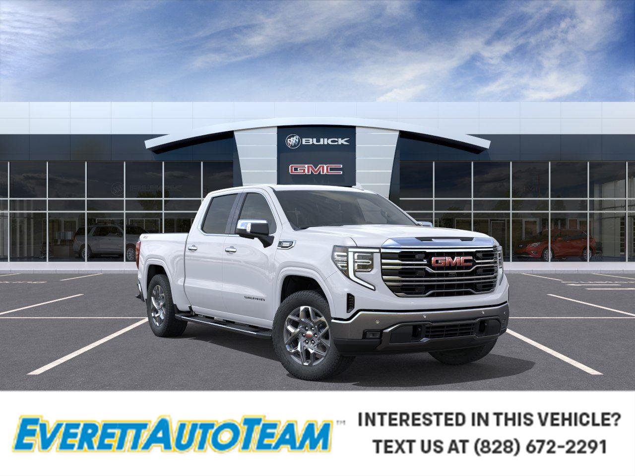 New 2026 Summit White GMC SLT image 1