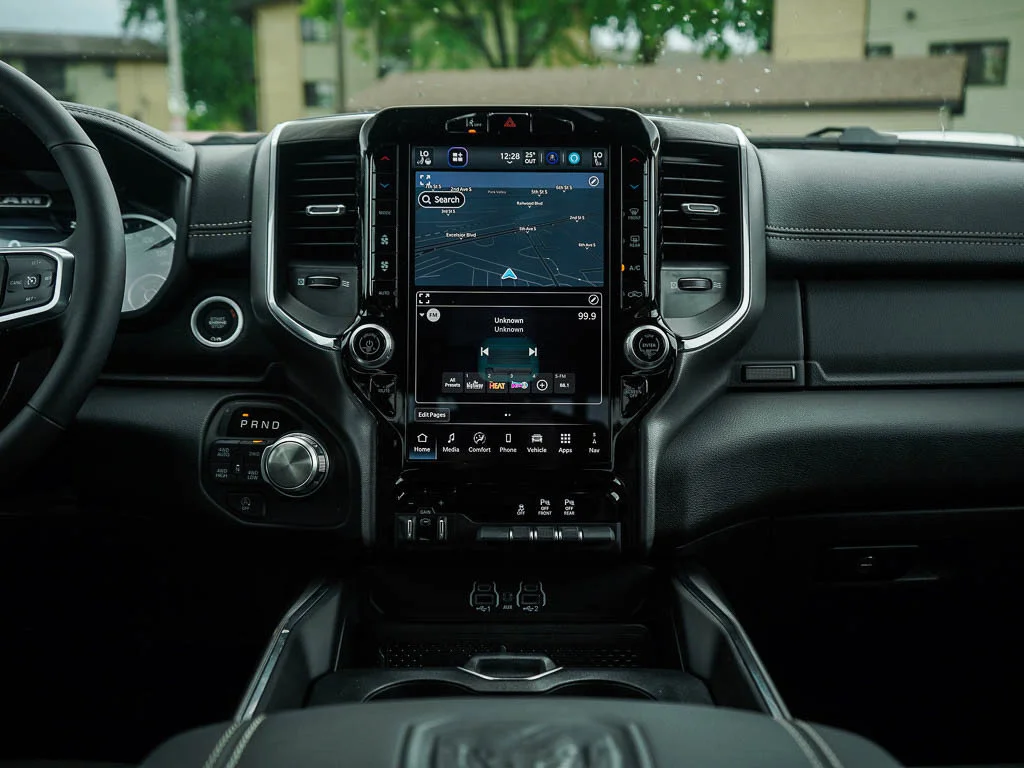 New 2026 Diamond Black Crystal Pearlcoat RAM LARAMIE image 15