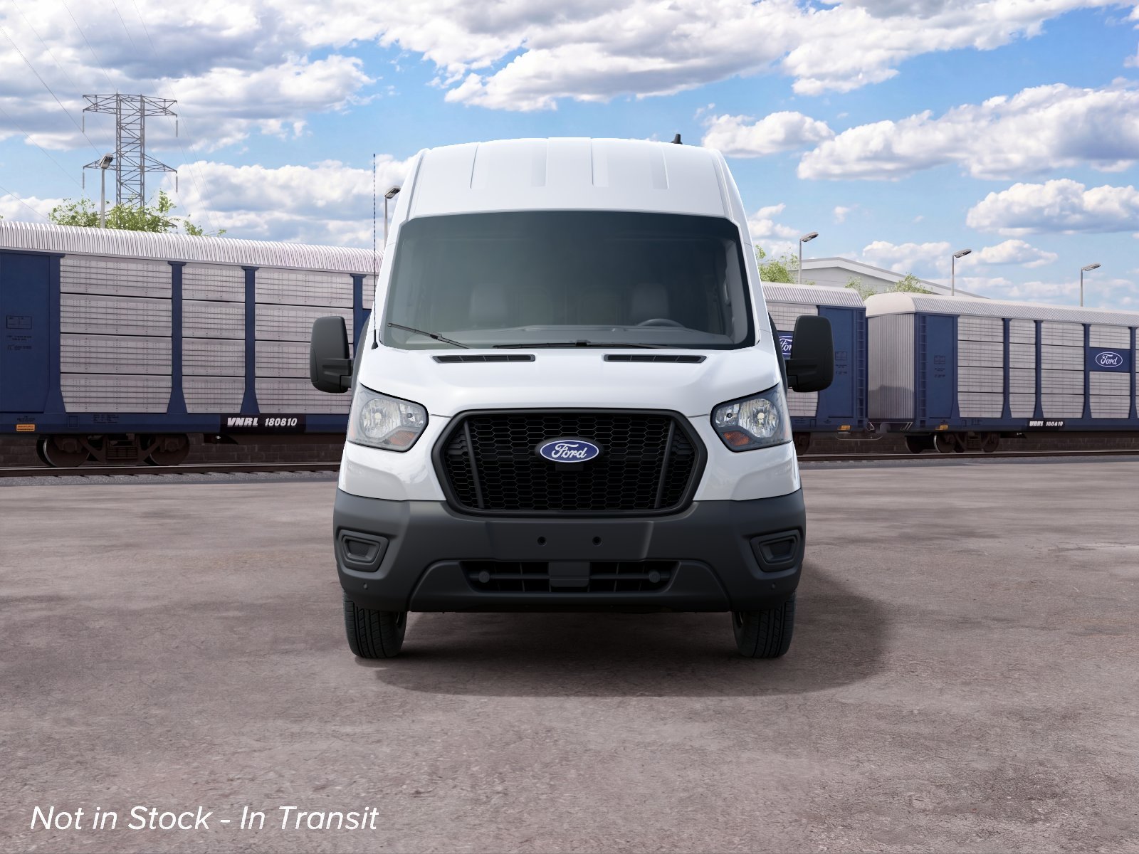 New 2027 Oxford White Ford Cargo Van image 3