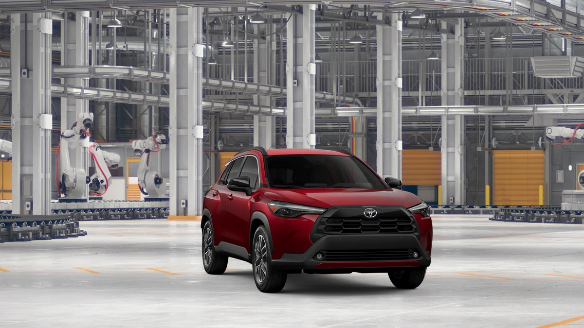 New 2026 Soul Red Crystal Toyota XLE image 16