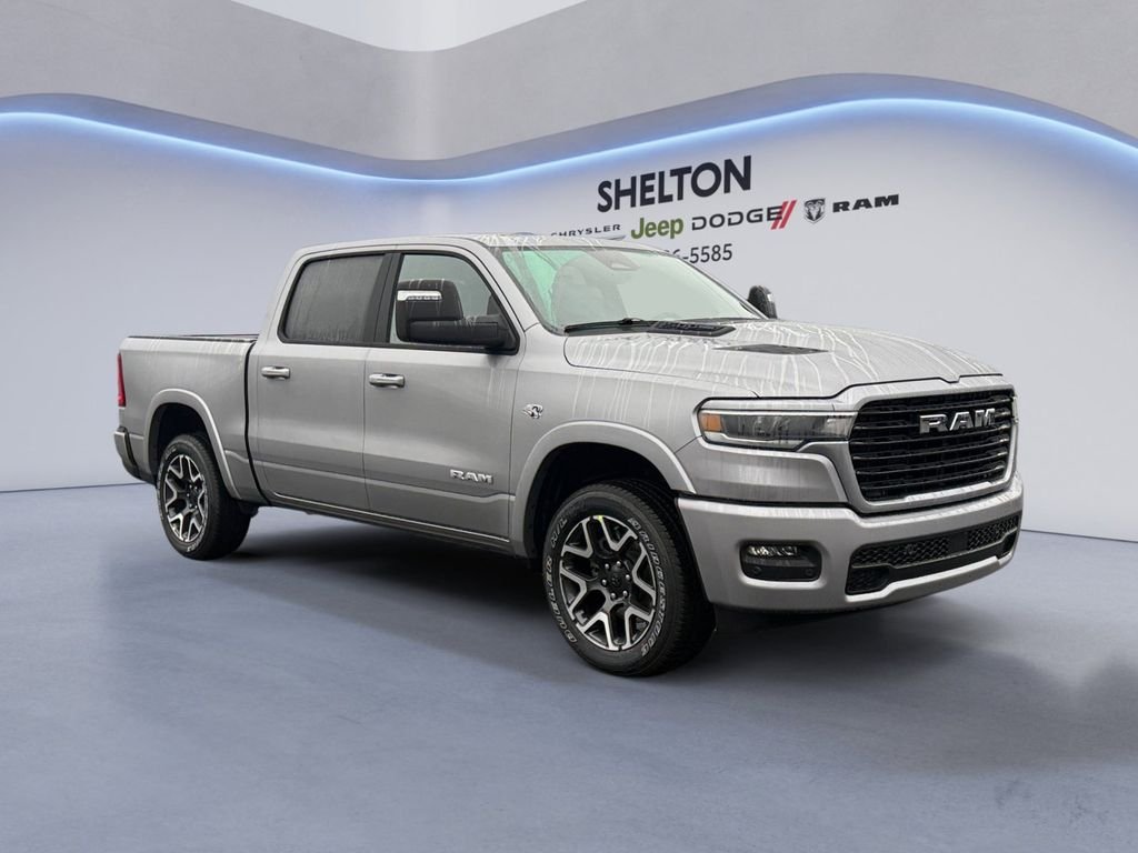 New 2026 Billet Silver Metallic Clear-Coat Exterior Paint RAM Laramie image 7