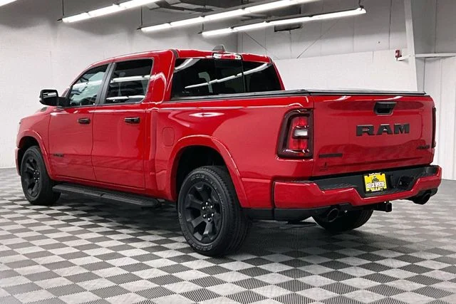 Used 2025 Flame Red Clearcoat Ram Big Horn/Lone Star image 2