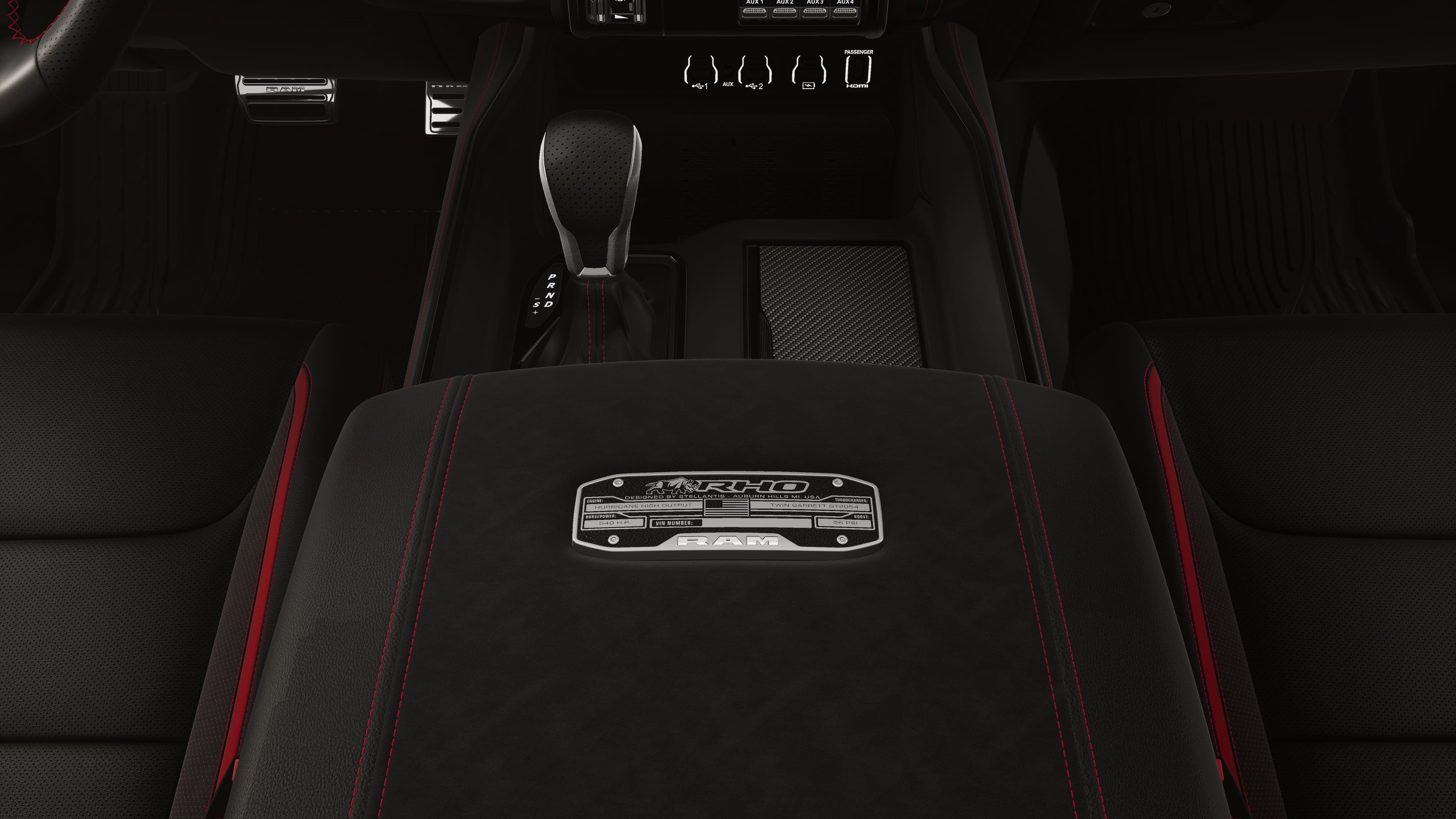 New 2026 Diamond Black Crystal Pearl-Coat Exterior Paint RAM RHO image 16