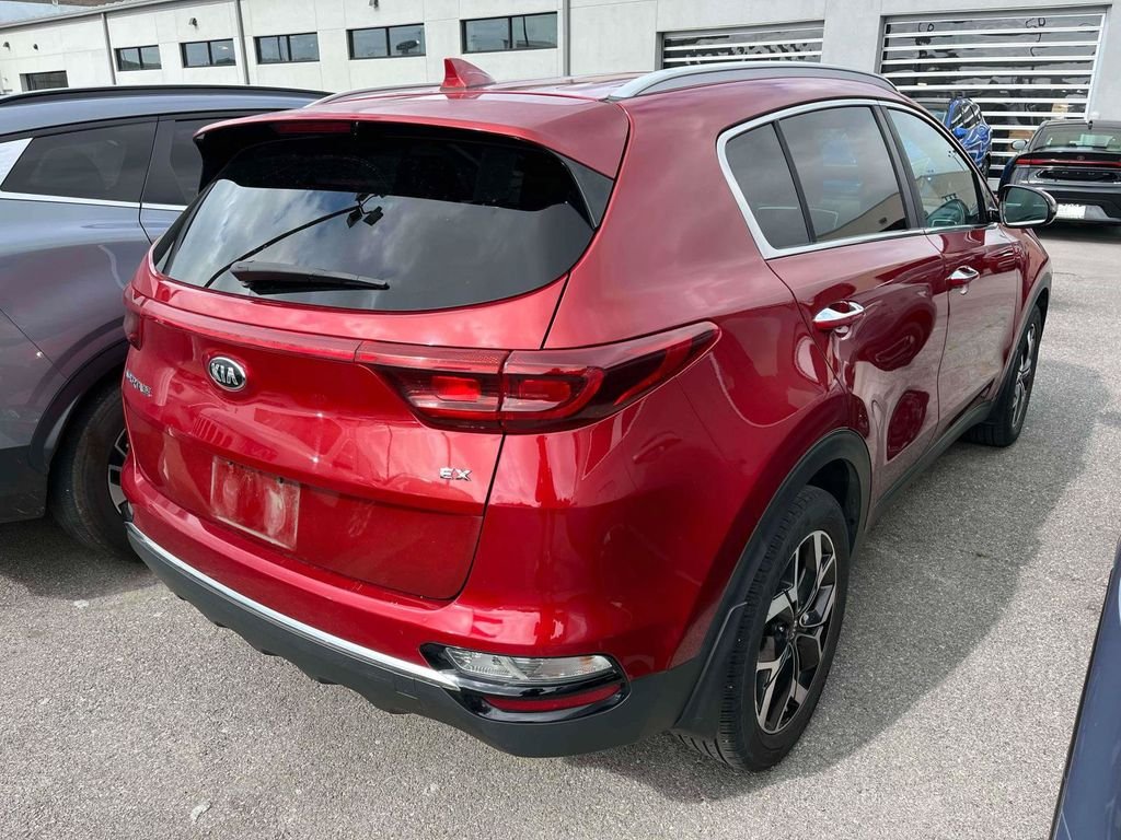 Used 2020 Red Kia EX image 2