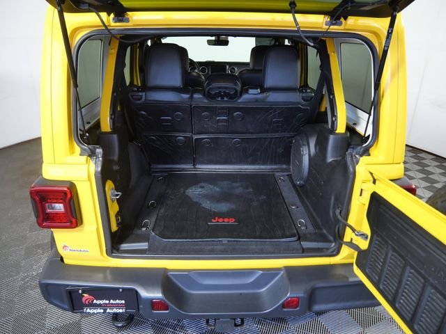 Certified Used 2019 Yellow Jeep Unlimited Sahara image 30