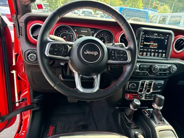 Used 2020 Firecracker Red Clearcoat Jeep Unlimited Rubicon image 17