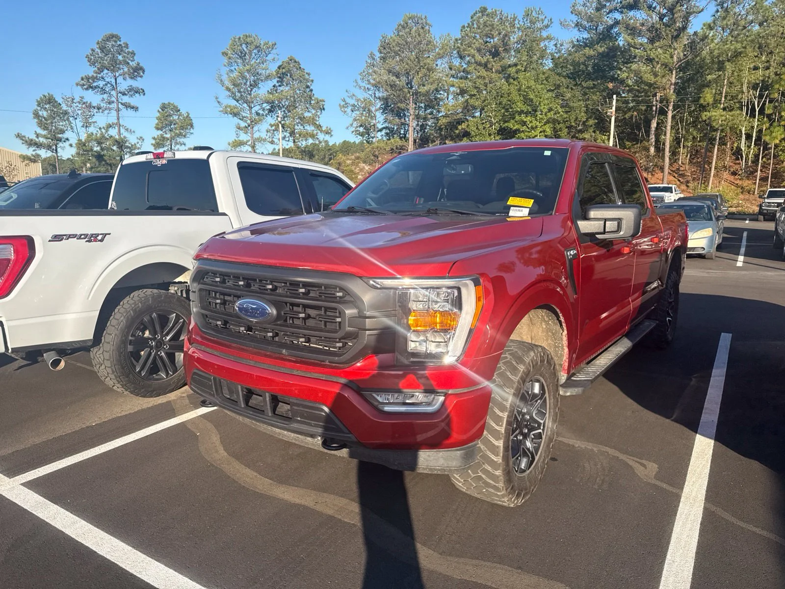 Used 2023 Red Ford XLT image 2
