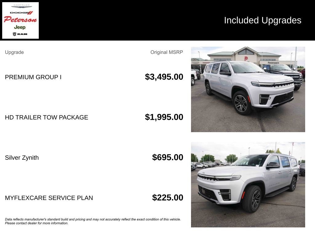 New 2026 Silver Zynith Jeep Grand Wagoneer image 13