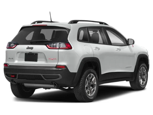 Used 2020 Bright White Clearcoat Jeep Trailhawk image 2
