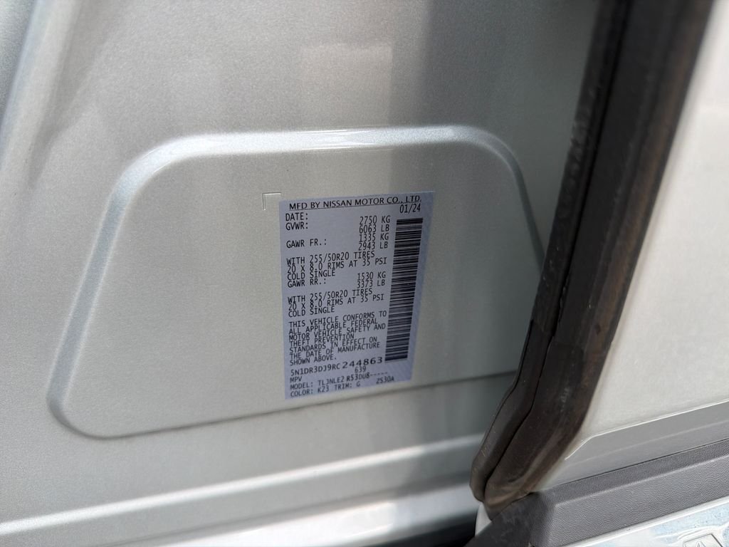 Certified Used 2024 Silver Nissan Platinum image 48