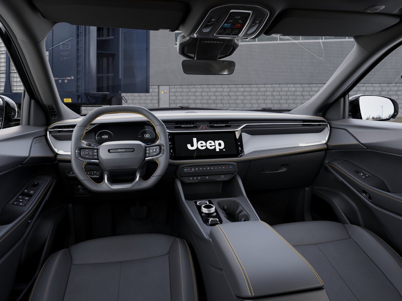 New 2026 Diamond Black Crystal Pearl-Coat Exterior Paint Jeep  image 14