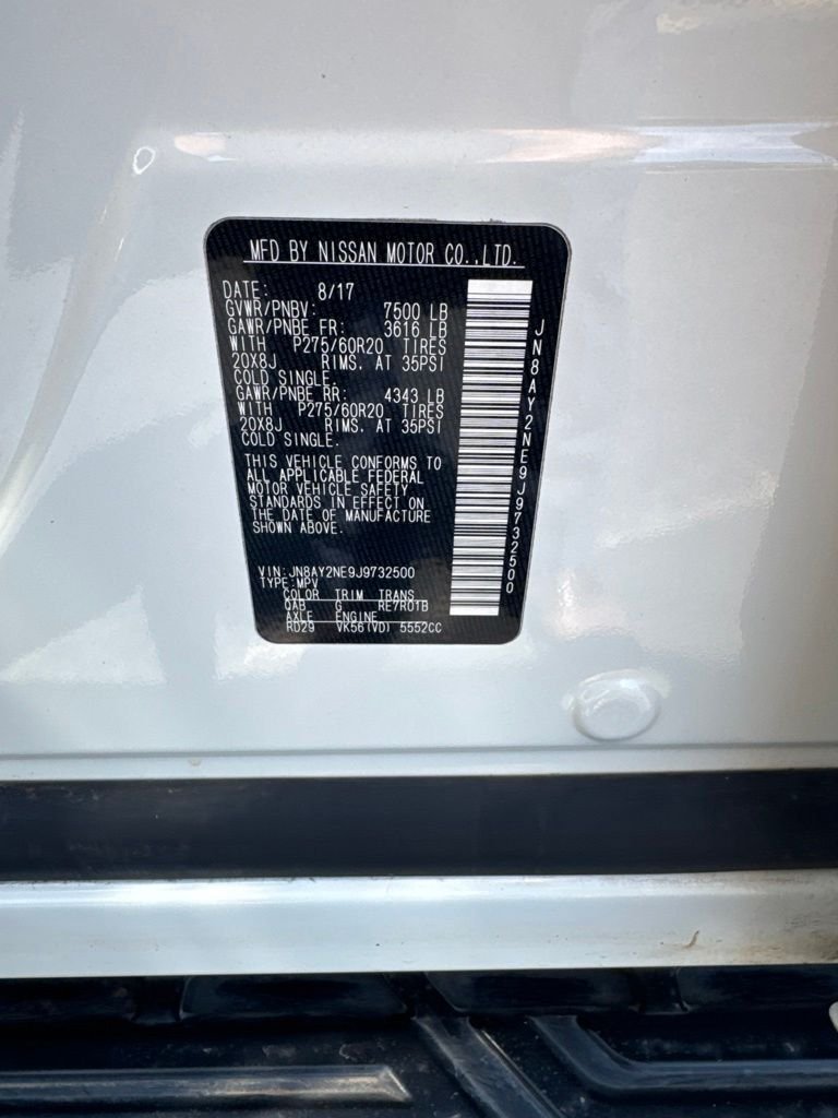 Used 2018 White Nissan Platinum image 4