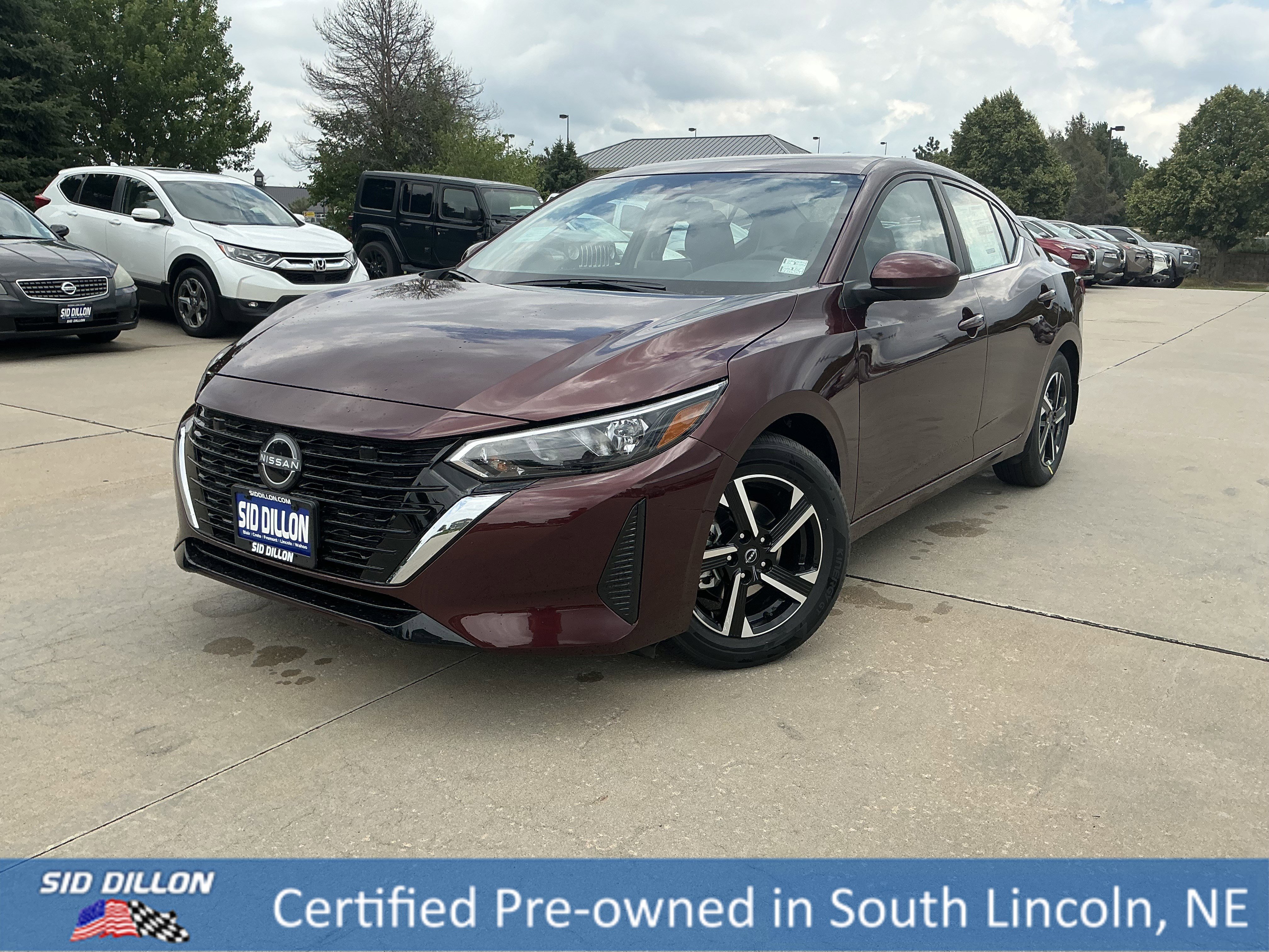 Certified Pre-Owned 2025 Nissan Sentra SV 4 Door Sedan in Lincoln