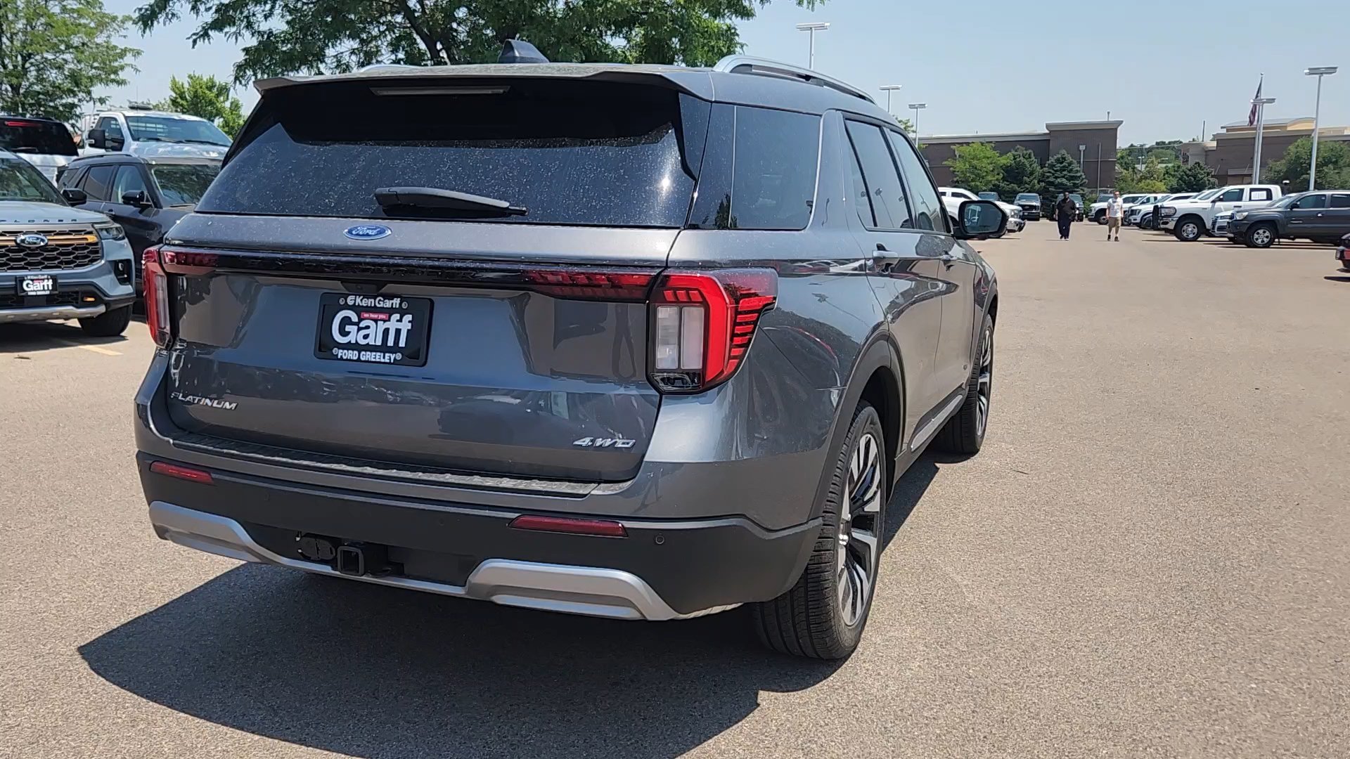 New 2026 Carbonized Gray Metallic Ford Platinum image 9