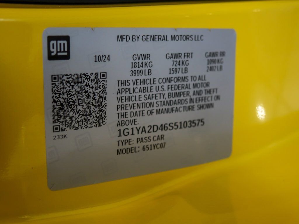 2025 CHEVROLET CORVETTE - Image 26