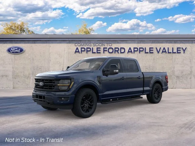 New 2026 Blue Metallic Ford XLT image 1