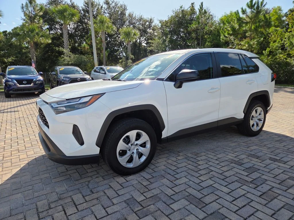 Certified Used 2025 White Toyota LE image 3