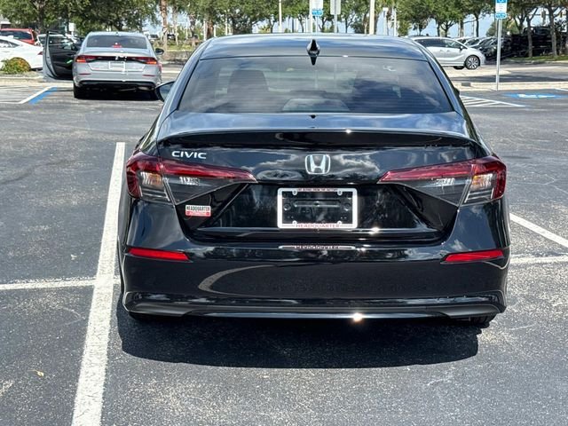 Certified Used 2025 Crystal Black Pearl Honda LX image 5