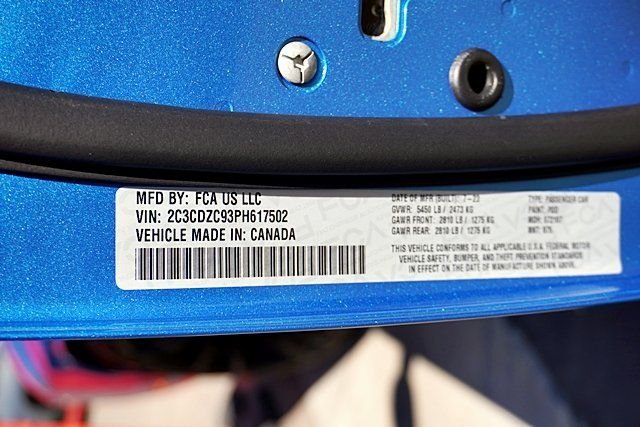 Used 2023 Blue Dodge SRT Hellcat Jailbreak image 37