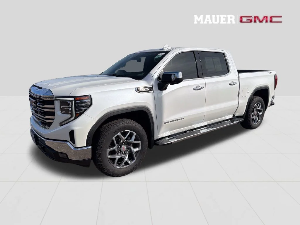 Certified 2023 GMC Sierra 1500 SLT with VIN 1GTUUDELXPZ310646 for sale in Inver Grove Heights, Minnesota