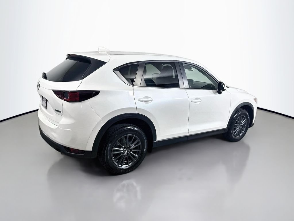 Used 2021 Snowflake White Pearl Mica Mazda Touring image 7