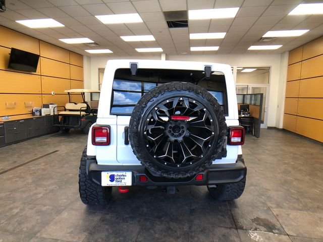 Certified Used 2022 Bright White Clearcoat Jeep Rubicon image 6