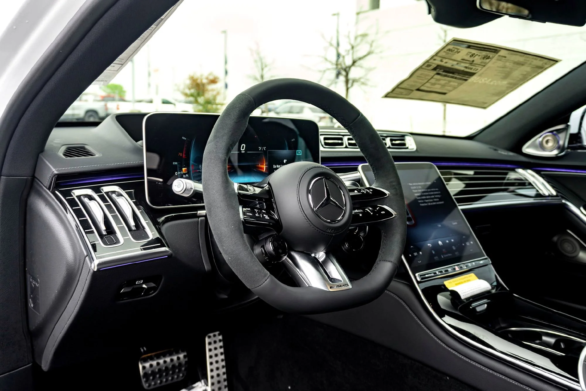 New 2026 White Mercedes-Benz AMG® S 63 E image 11