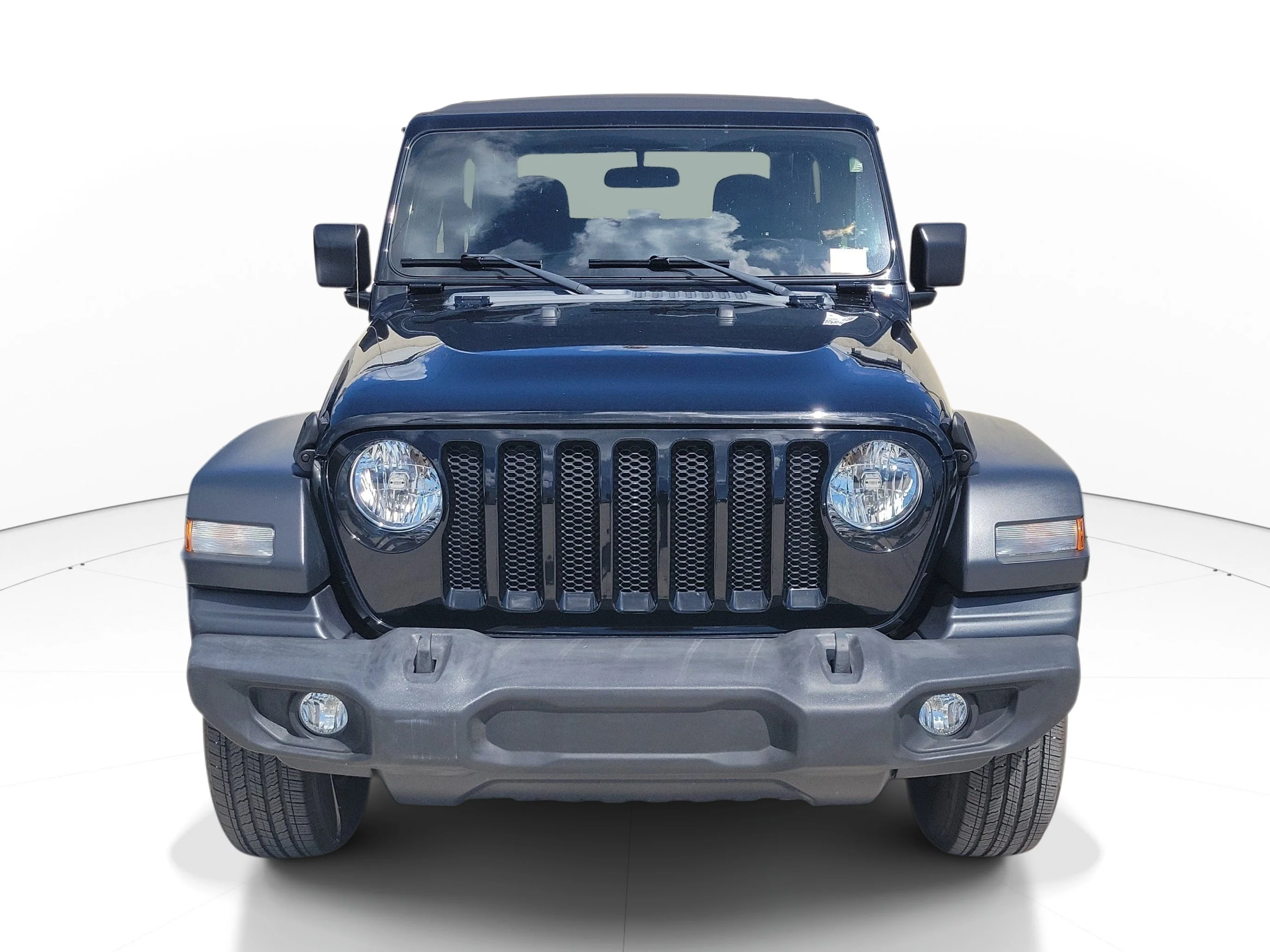 Used 2023 Black Clearcoat Jeep Sport image 2